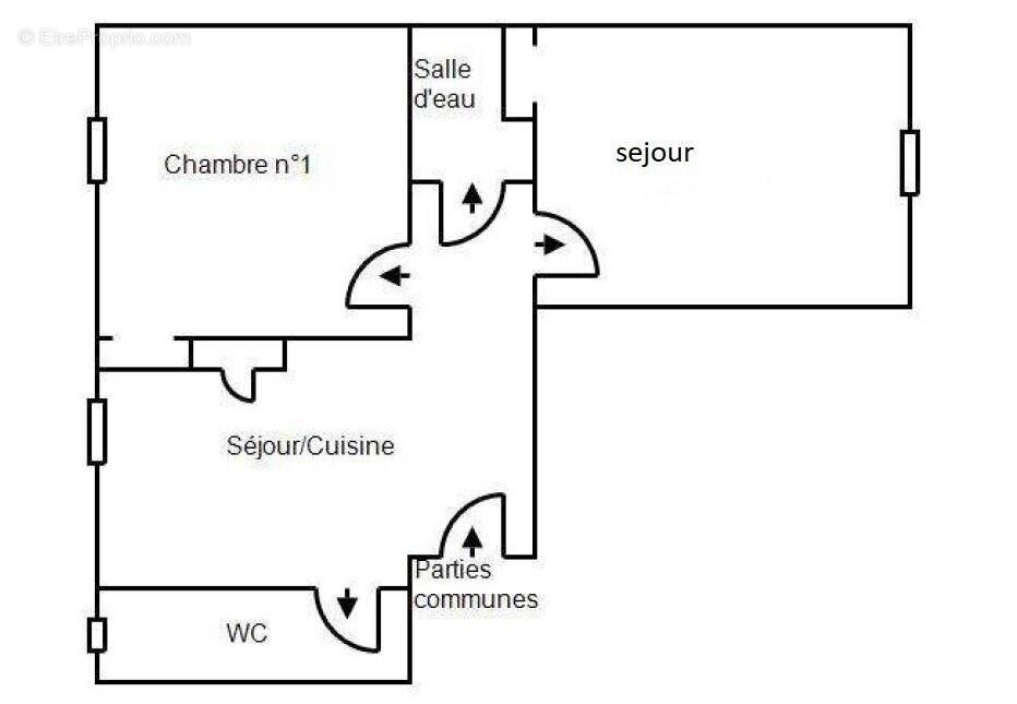 Appartement à MOULINET