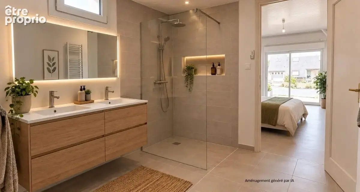 Maison 6 pièces 102 m² à vendre à Tredrez-Locquemeau (22300) - photo 9
