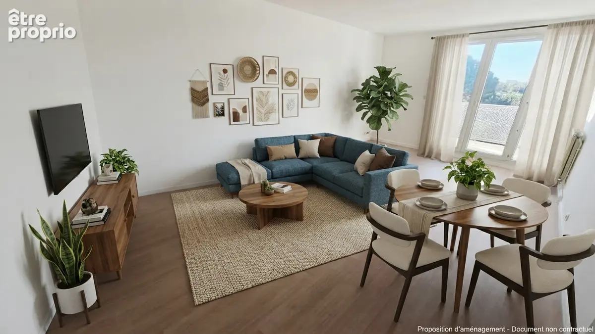 T2 avec un balcon ensoleillé - photo 9
