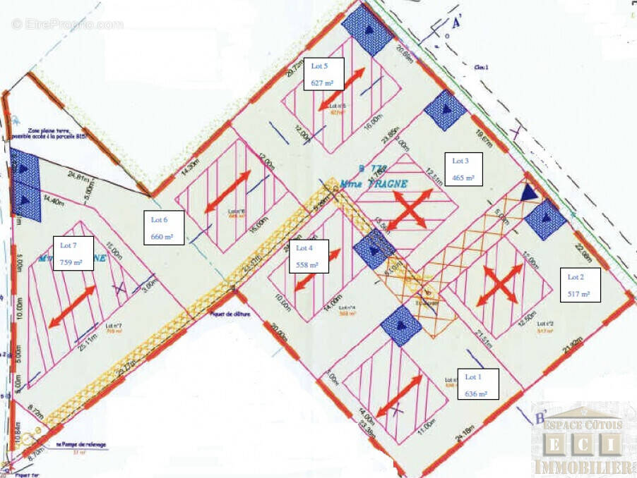 Terrain à LA RIVIERE