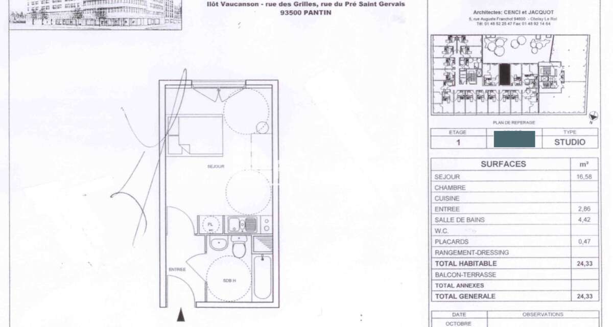 INVESTISSEMENT LMNP – RÉSIDENCE SOCIALE À PANTIN (93) Résidence Beaumarchais – Bail commercial en cours Adresse : 6 rue des Gril - photo 2