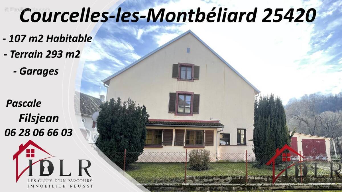 Maison à COURCELLES-LES-MONTBELIARD