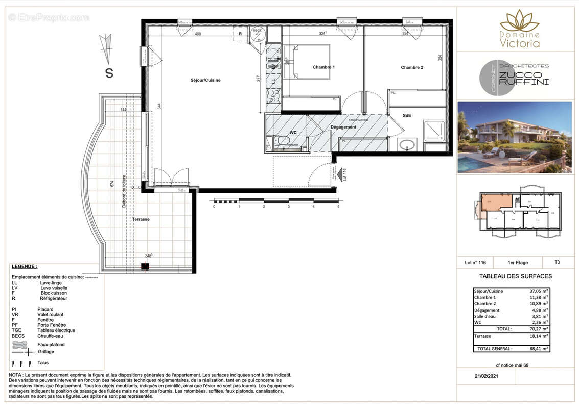 Appartement à PUGET-SUR-ARGENS
