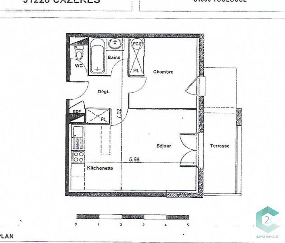 Appartement à CAZERES