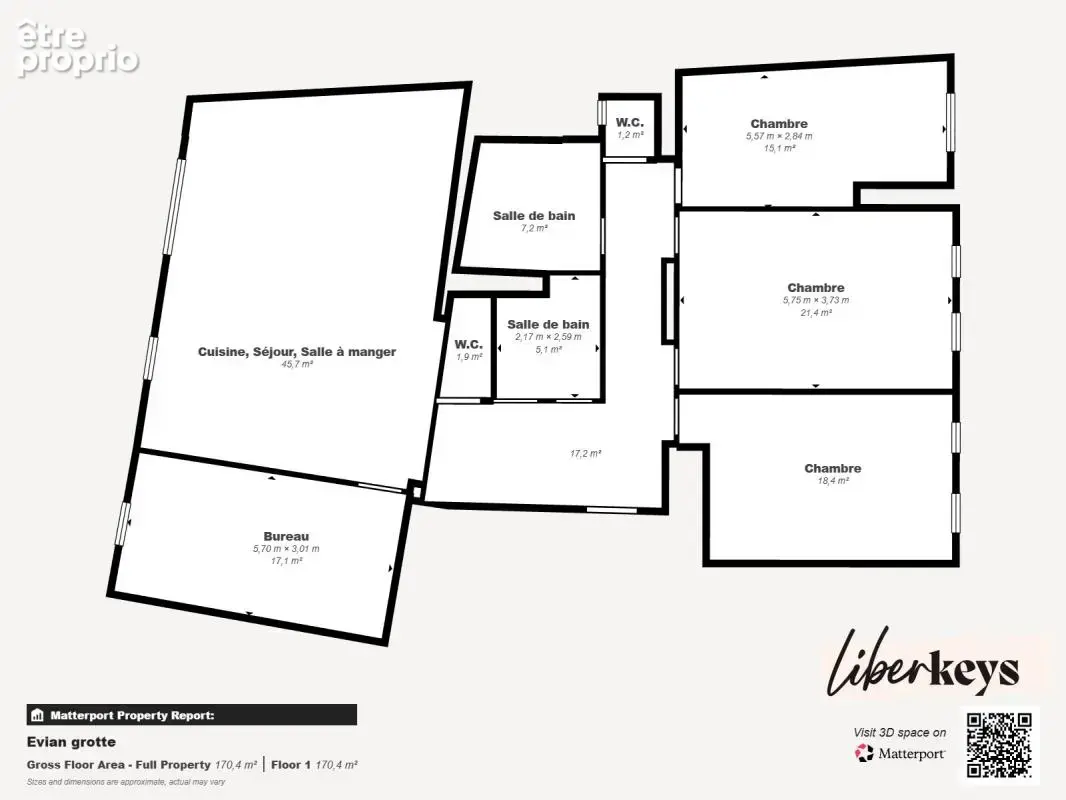 Appartement 5 pièces vue lac  – Évian-les-Bains - photo 10