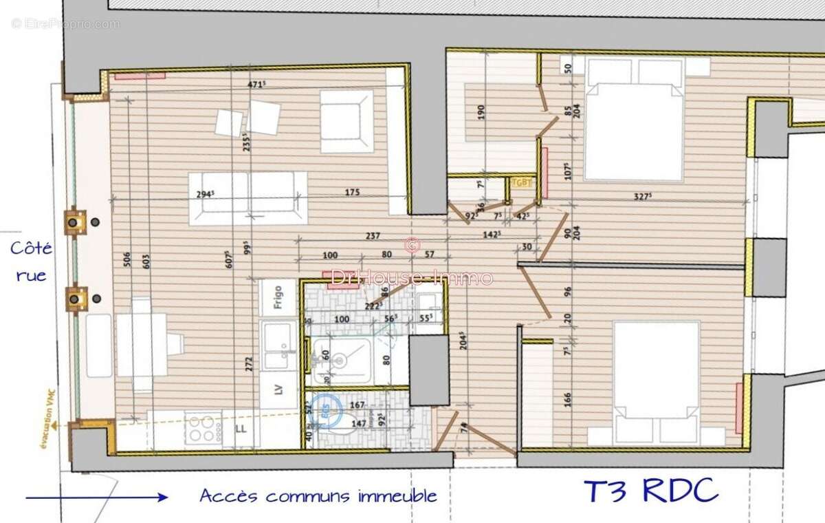 Appartement 84 m² à Saint-Etienne  - photo 4