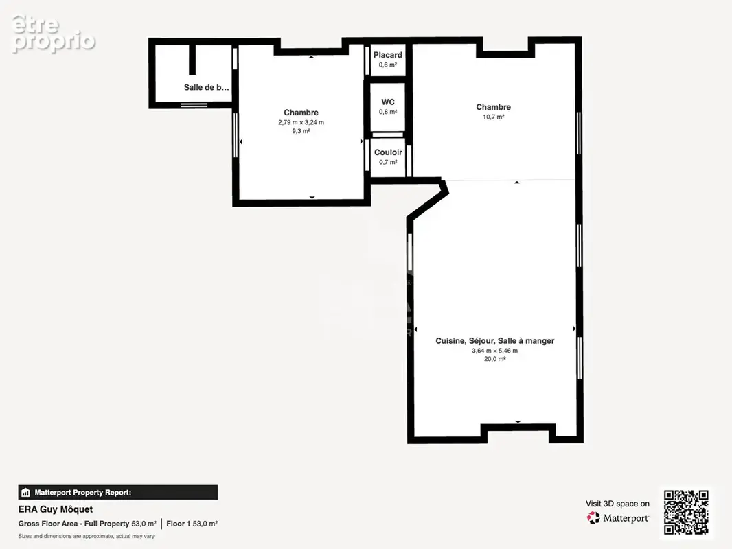 Appartement 45m² à paris 17e arrondissement - photo 9