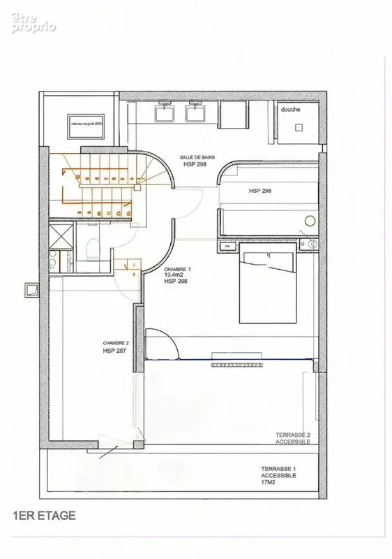 Maison d'architecte avec 2 terrasses et toit-terrasse de 43 m² - photo 17