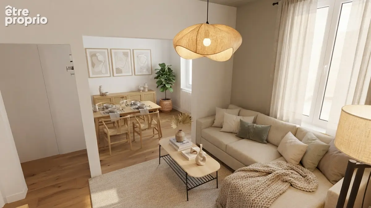 Appartement Tours 3 pièce(s) 44.3 m2 - photo 6