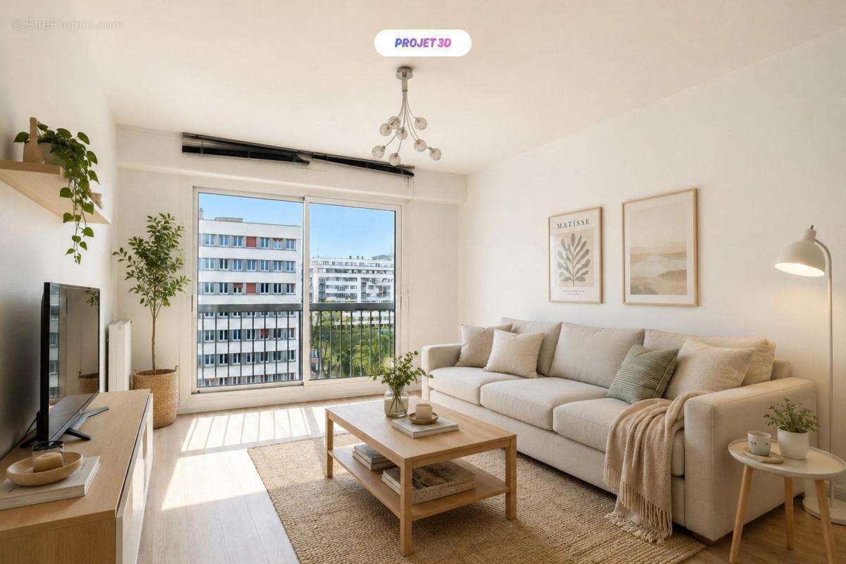 Appartement T3 hyper centre, lumineux et parking sécurisé - photo 2