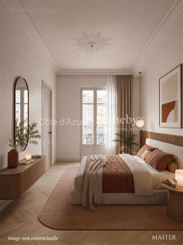 Nice Musiciens : Appartement bourgeois rénové avec prestations haut de gamme - photo 2