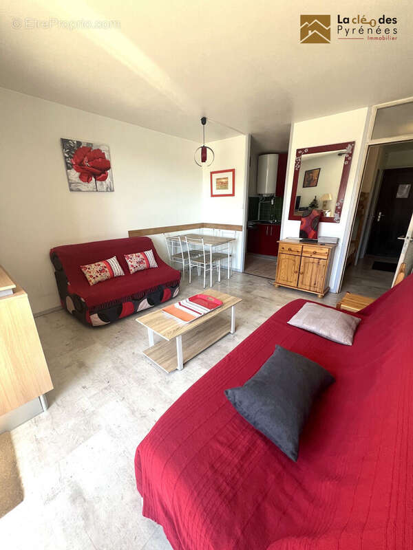 Salle de bain - Appartement à SAINT-LARY-SOULAN