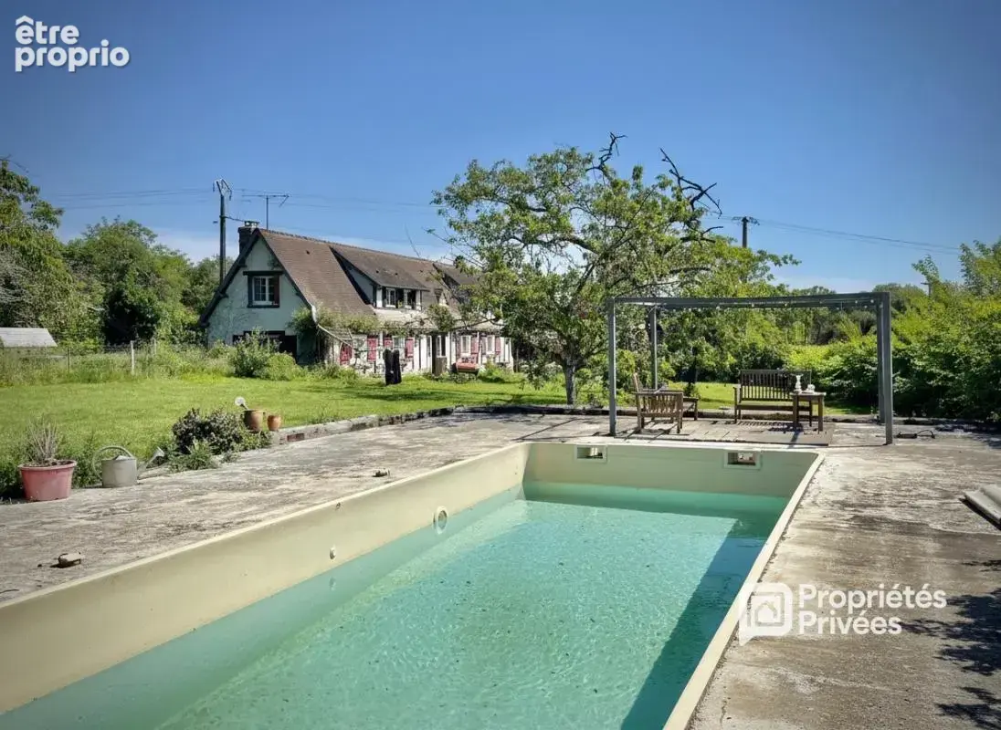 Mesnils-sur-iton longère de 160 m², piscine, dépendances, cadre bucolique - 279 900  hai - photo 3