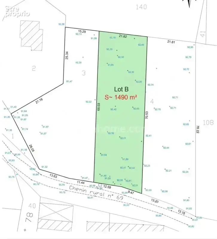 Terrain constructible 1 498 m² au calme — Libre de constructeur (Ploërmel) - photo 8