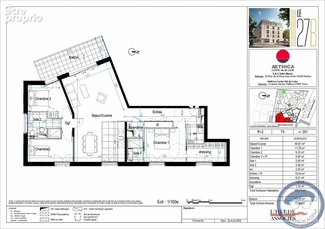 Appartement à ORLEANS