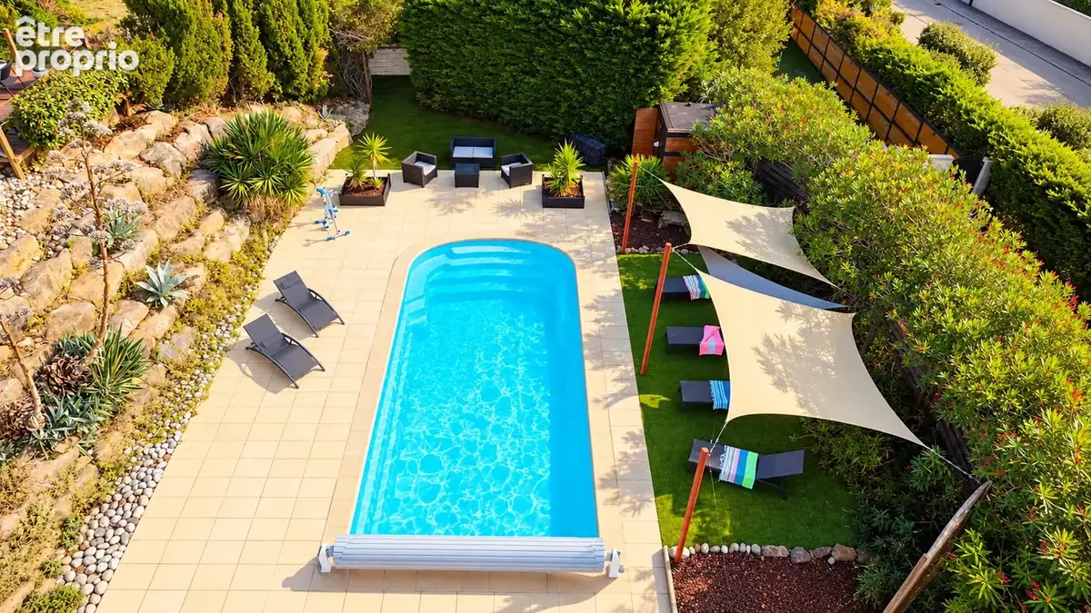 Maison avec piscine, vue exceptionnelle et terrain constructible - photo 5