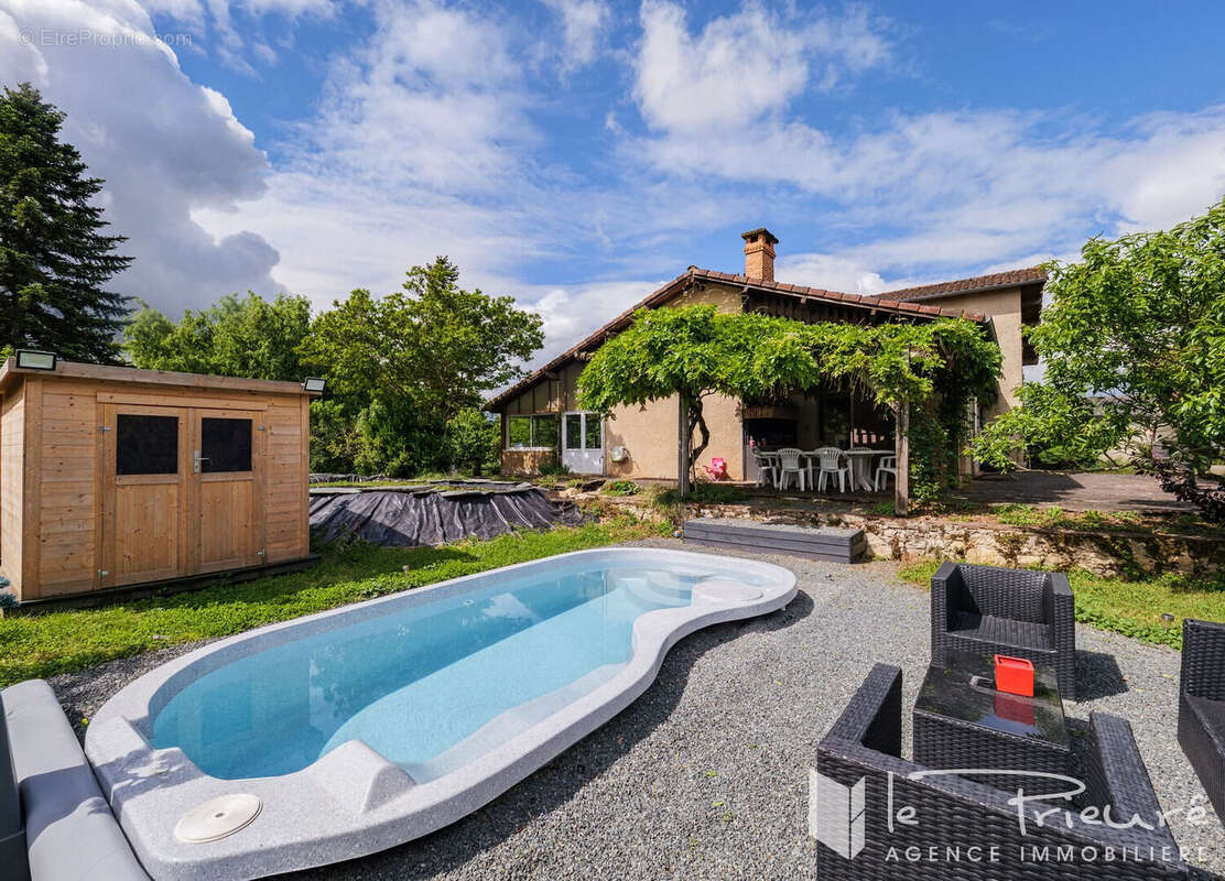 Maison familiale avec piscine et grand terrain arboré sur l'axe Réalmont-Graulhet - photo 3