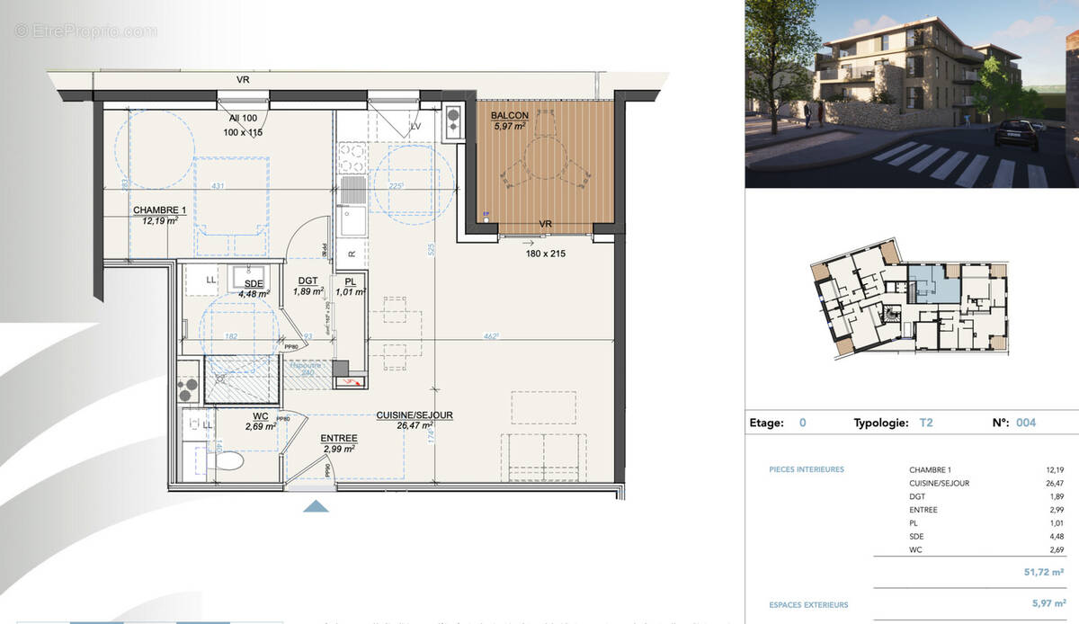 Appartement à SAINT-DIDIER-EN-VELAY