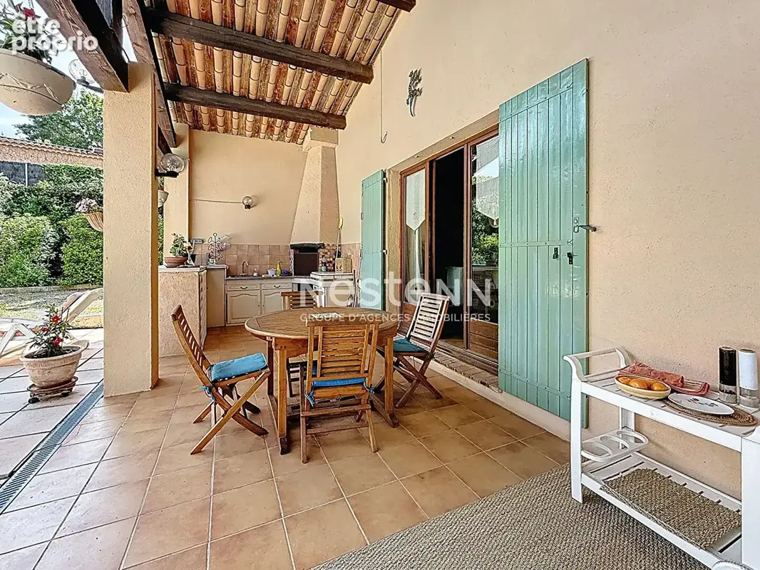 A VENDRE -Maison Le Cannet Des Maures 6 pièces 156 m2-Terrain 3580m2- Piscine,Carport,sous-sol - photo 15