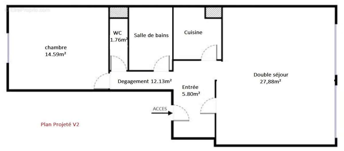Appartement à PARIS-15E
