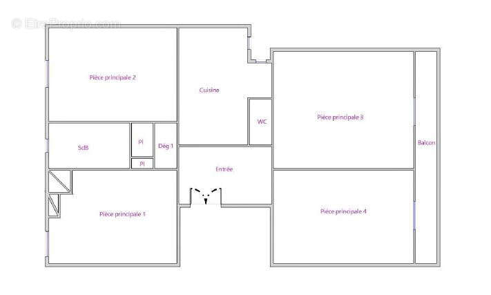 Appartement à MARSEILLE-8E