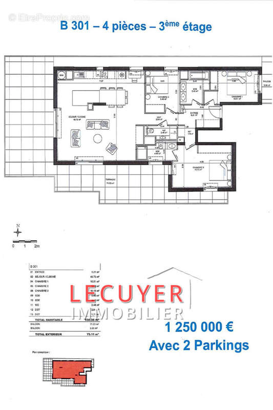 Appartement à VALLAURIS