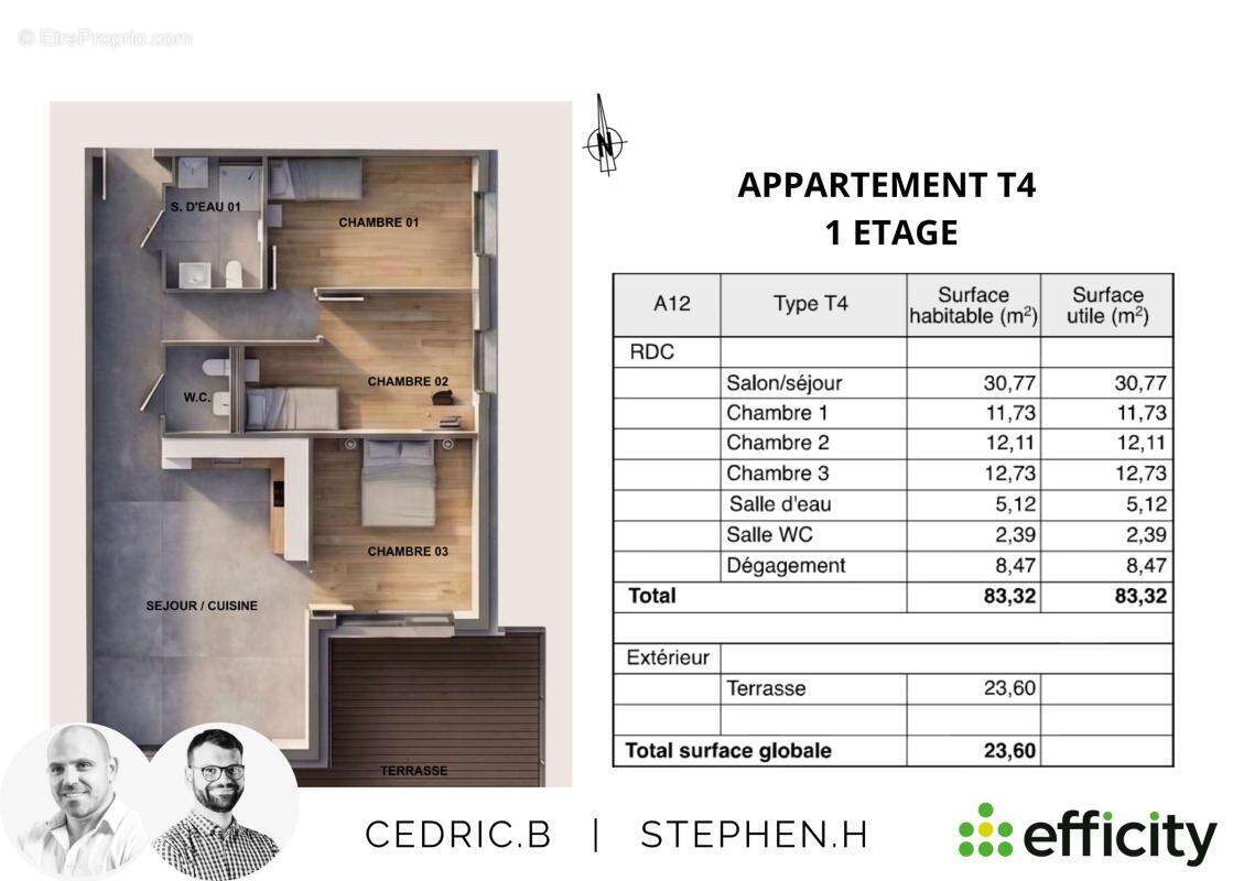 Appartement - photo 2