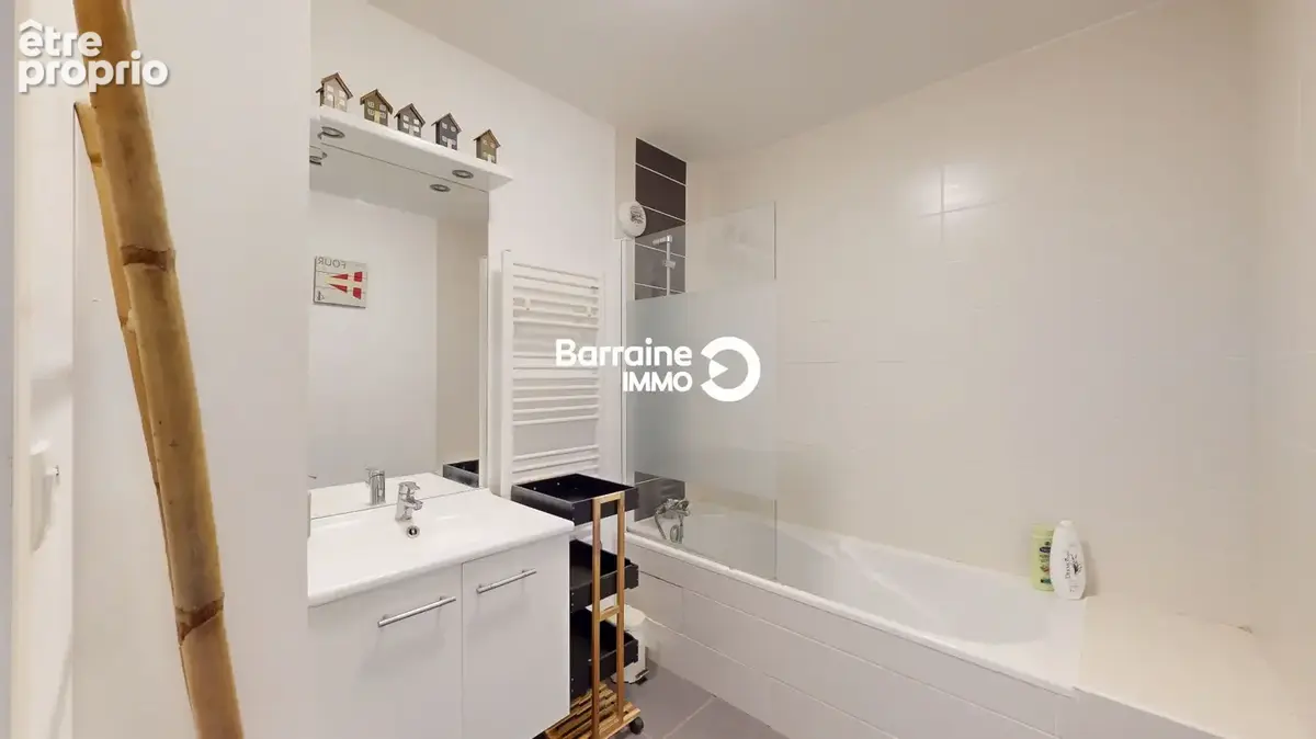 A vendre  en exclusivite   brest  appartement t4   asc  balcon  1 garage - photo 7