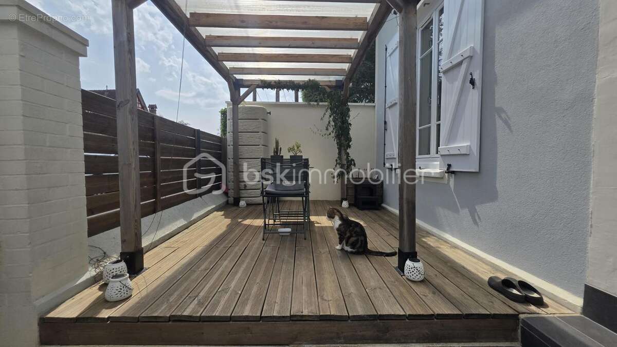Maison plain-pied 50 m2 + combles - 3 chambres - cave et jardin - photo 7