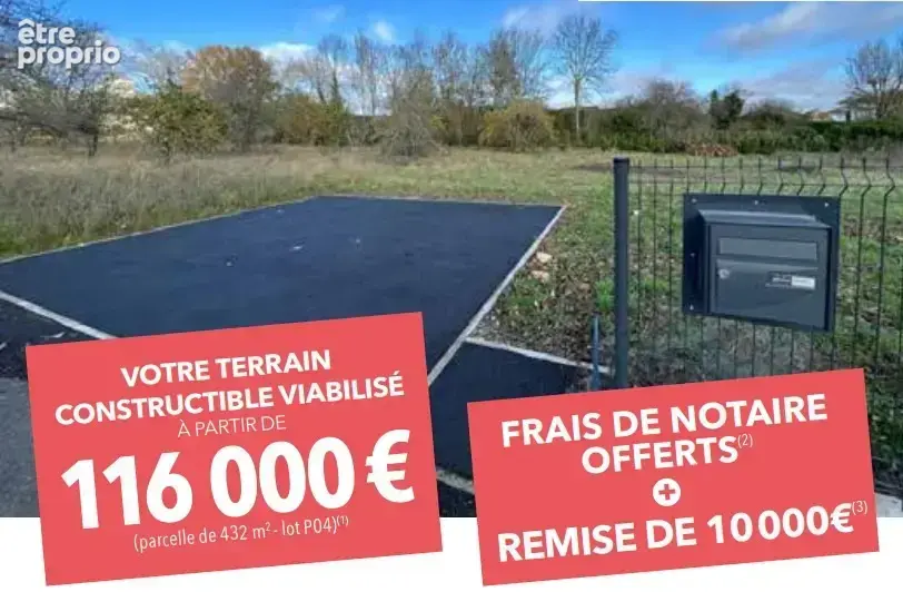 Terrain à DANNEMOIS