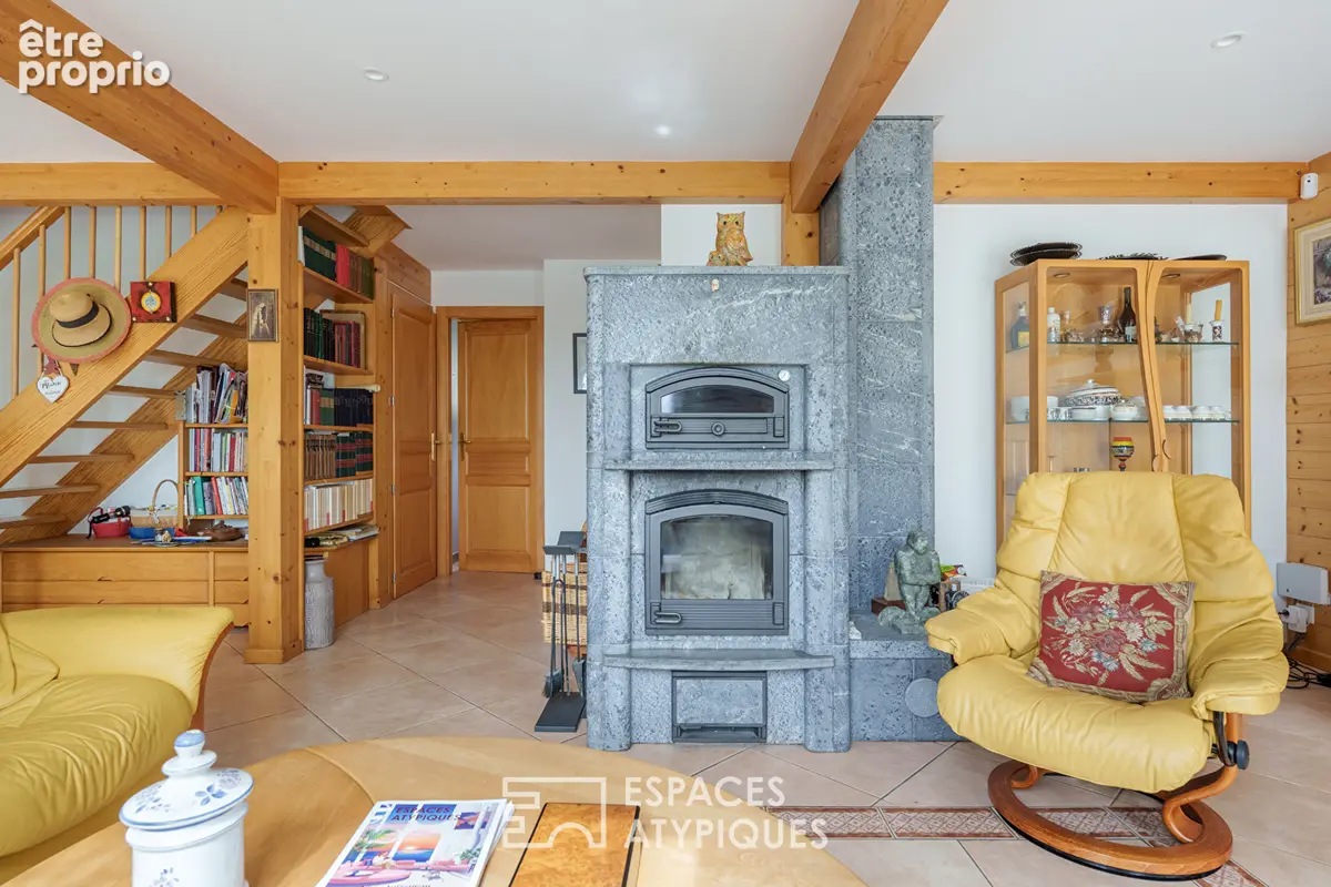 Chalet ossature bois et sa dépendance en lisière de forêt - photo 4