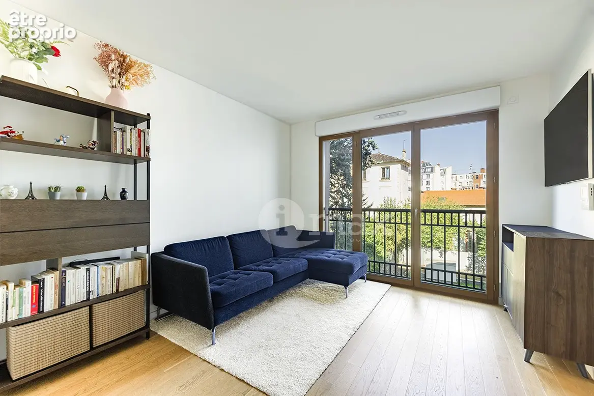 Asnieres gare - 3 pieces balcon parking  57 m²  469 000  fai - photo 2
