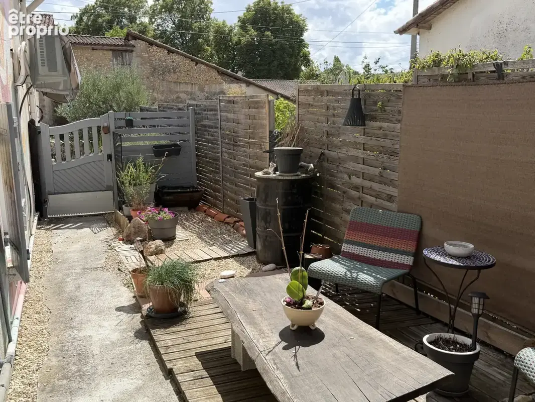 side garden area