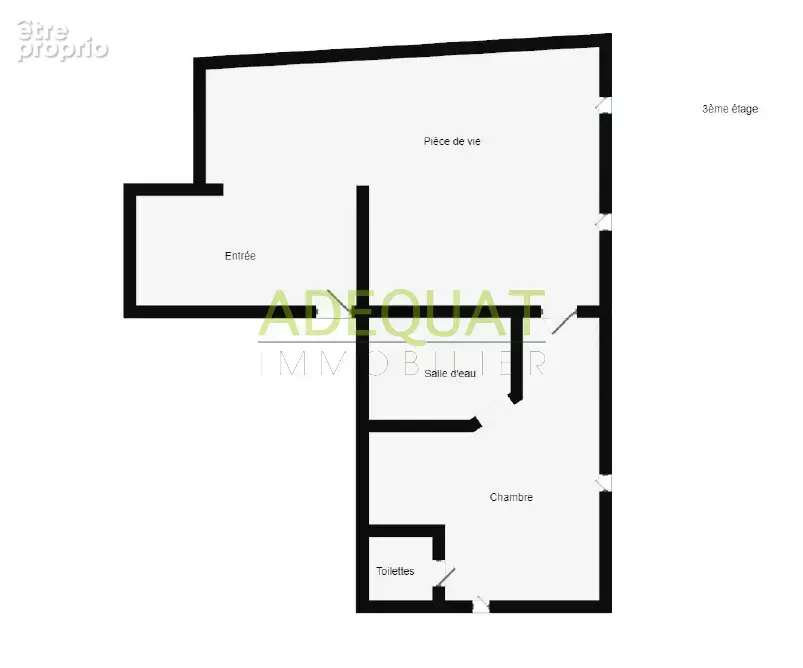Appartement t2 renove au dernier etage avec vue - photo 9