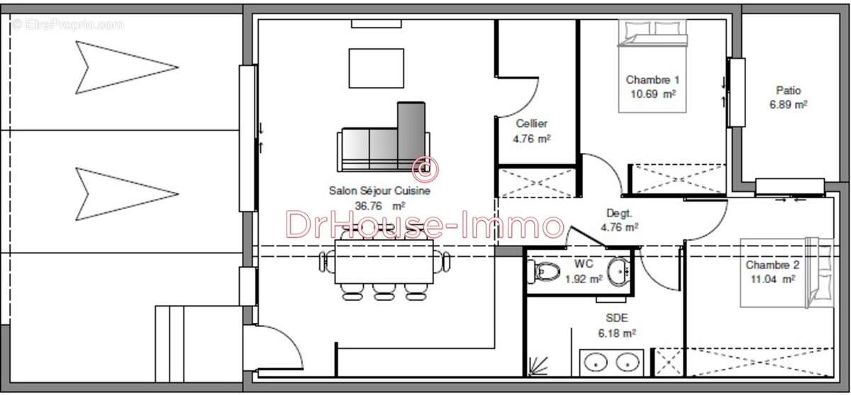 Terrain à SAINT-ESTEVE