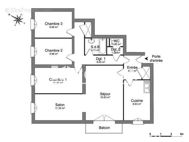 Appartement à SAINT-ETIENNE