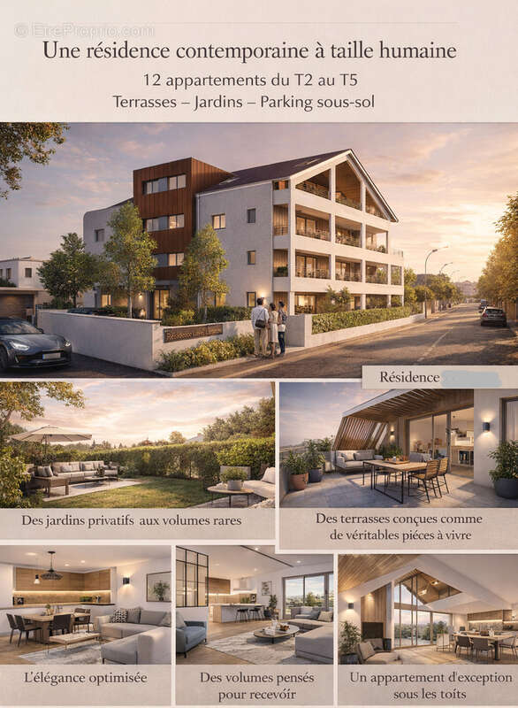 Petite résidence de charme de 12 appartements vendus neufs , été 2027, quartier calme et résidentiel - photo 21