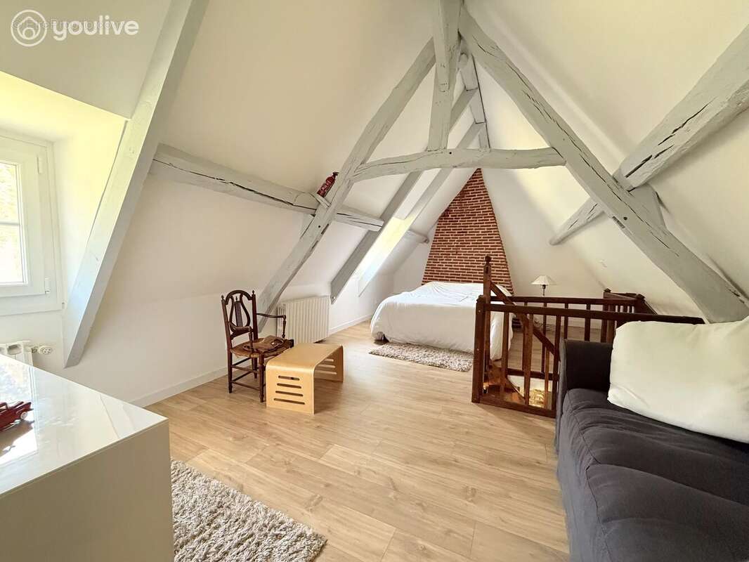 Longère normande d'exception - 143 m² - Parc arboré de 2 406 m² - Boudeville - photo 14