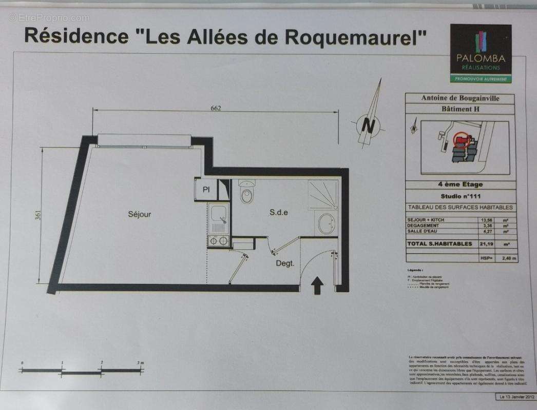 Appartement à TOULOUSE