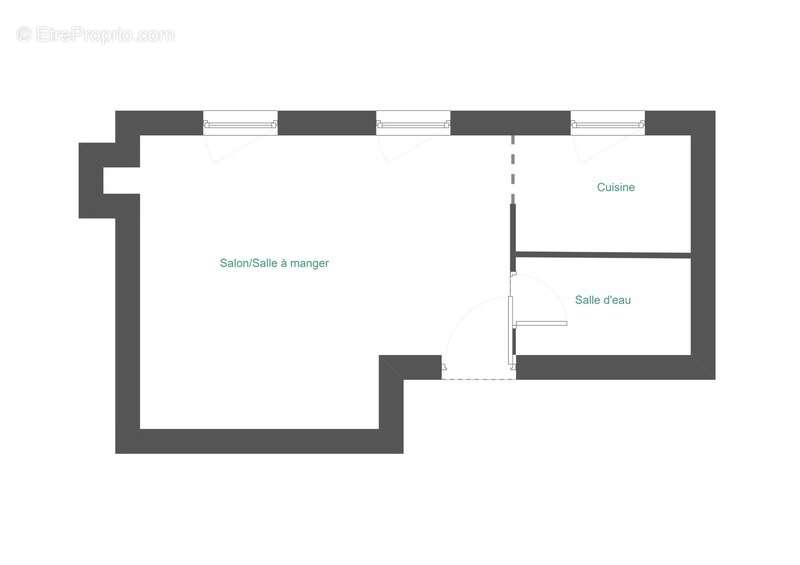 Appartement à PARIS-18E