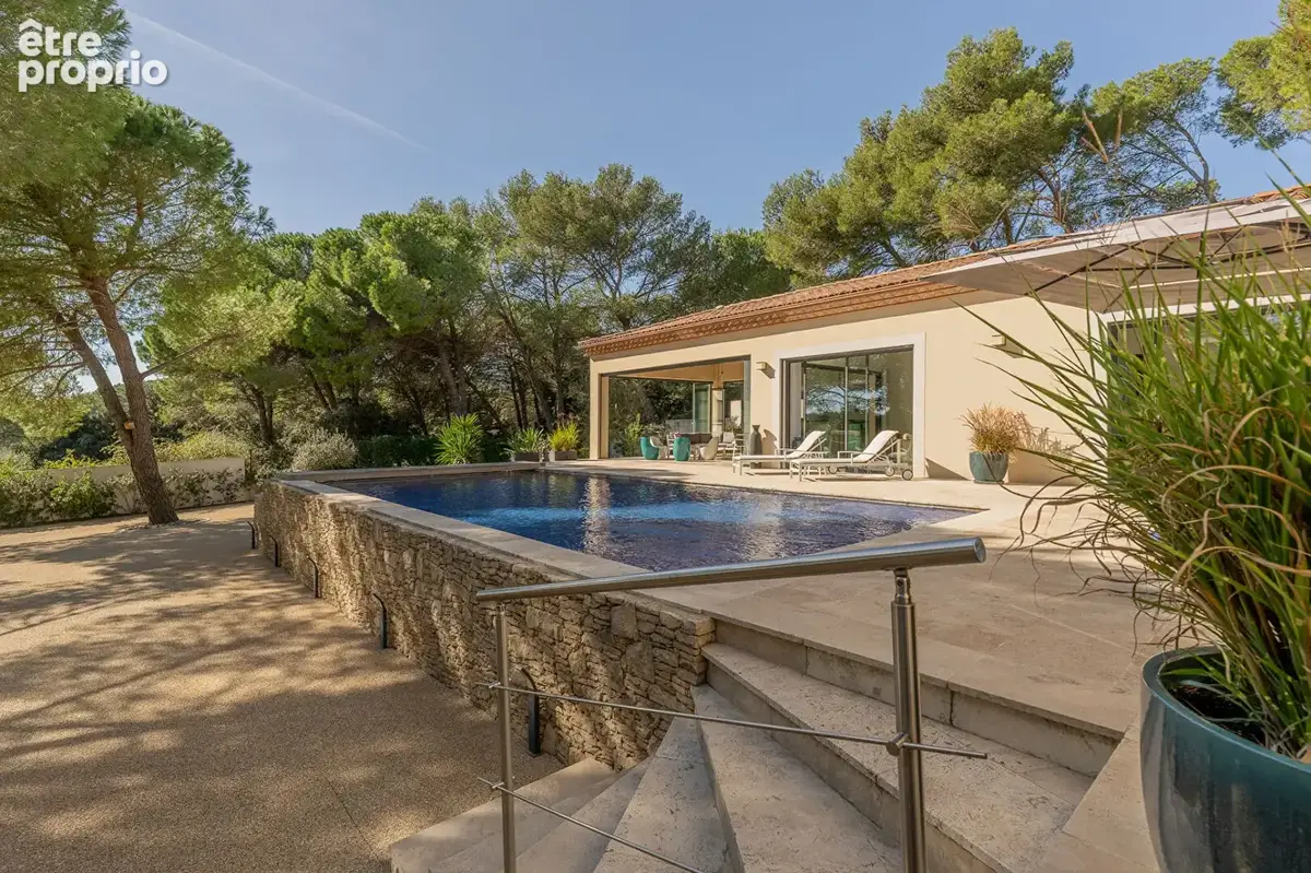 À 20 min de nîmes  elegante villa contemporaine, piscine à débordement et t2 indépendant - photo 20