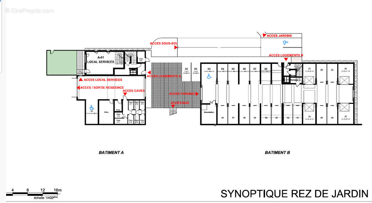 Local professionel neuf  86 m2  terrasse  3 stationnements exterieurs - espace jardin - filliere aviernoz - photo 8
