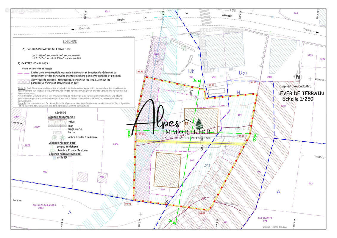 Terrain à LA BALME-DE-THUY