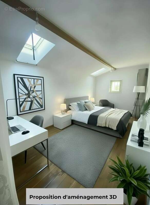 Chambre 2 - Maison à ROSNY-SUR-SEINE