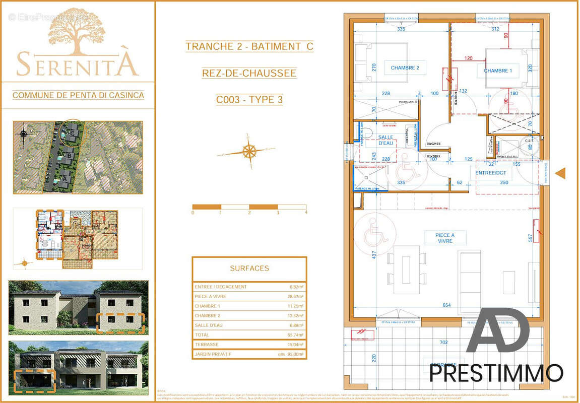 Appartement à PENTA-DI-CASINCA