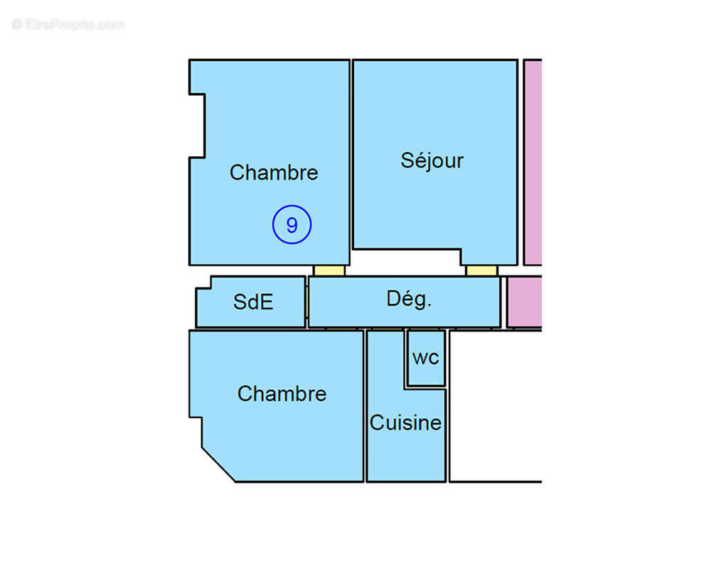 Appartement à PARIS-13E