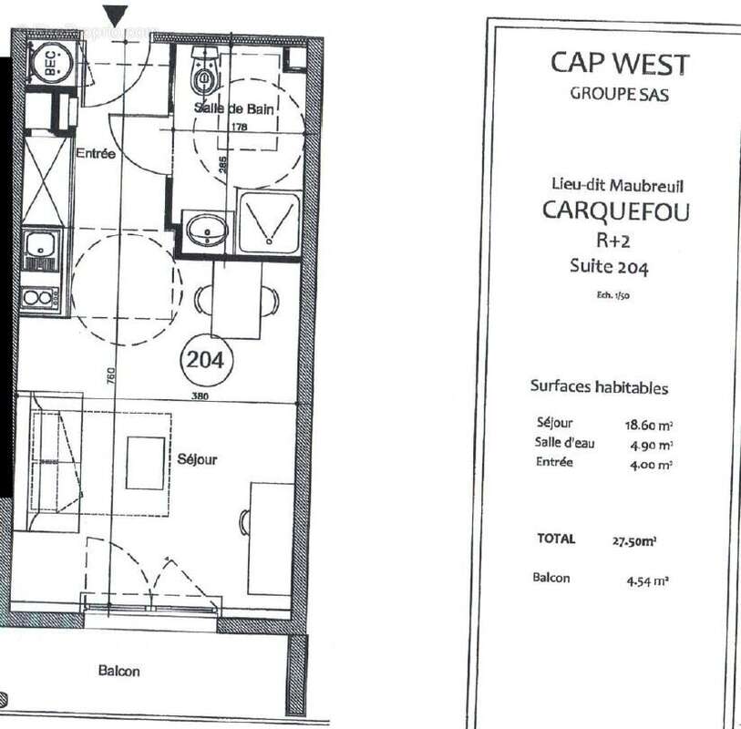 Appartement à CARQUEFOU