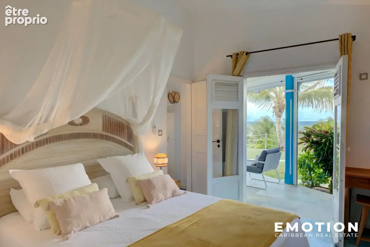 Villa vue mer et accès plage 3 ch à St François ( Guadeloupe) - photo 4