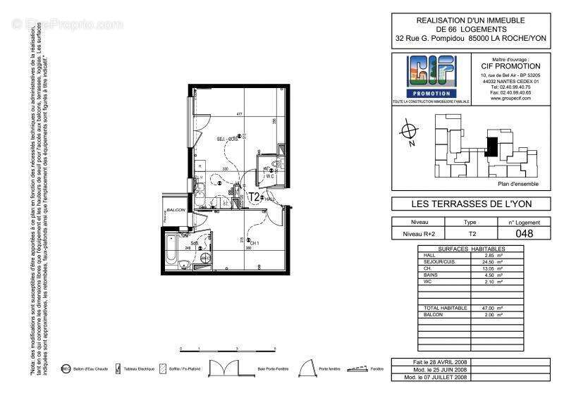 Appartement à LA ROCHE-SUR-YON