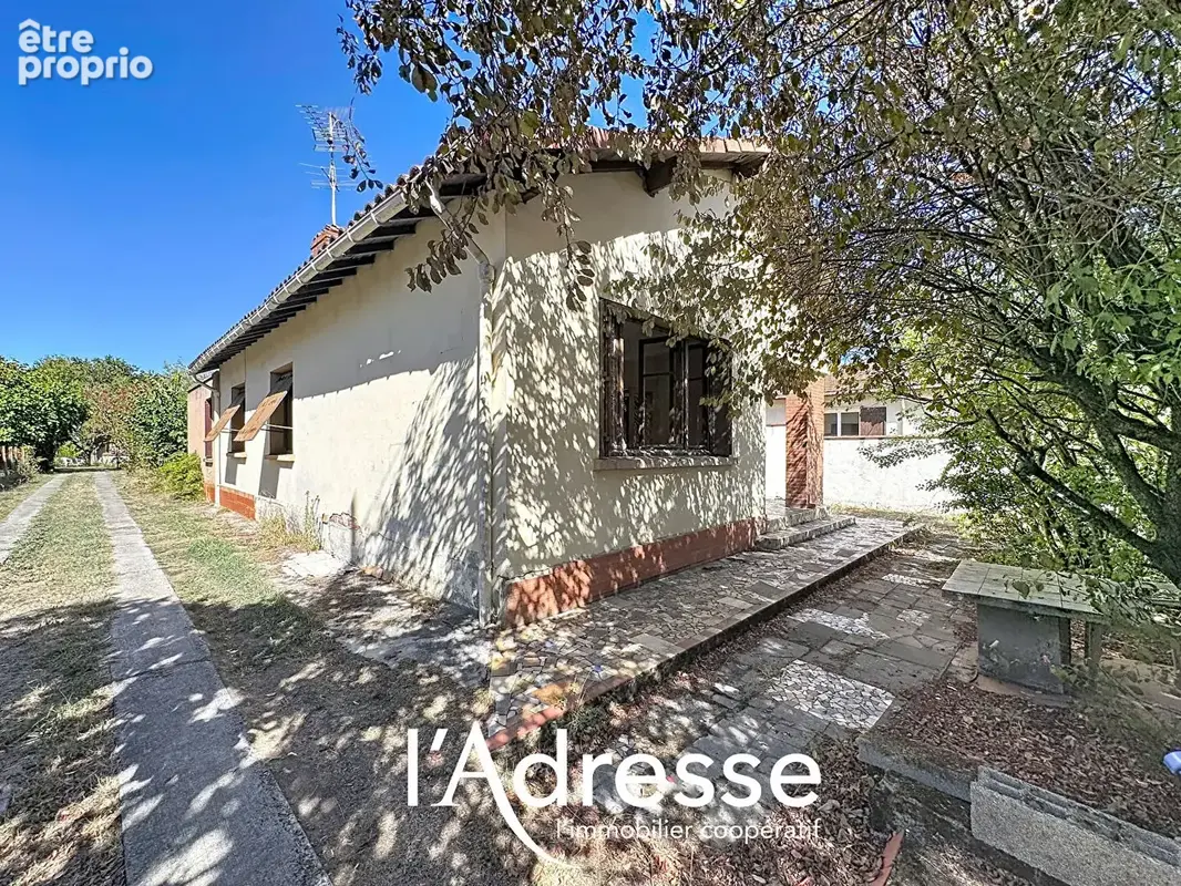 Exclusivité l'Adresse Immobilier - CUGNAUX - MAISON T4 de 90 m2 à rénover sur une parcelle de 825 M² - photo 4
